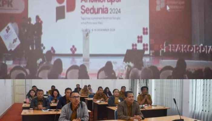 Melalui Vidcon, Pemkab Humbahas Ikuti Peringatan Hakordia 2024