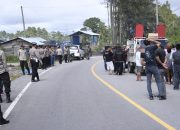 Polres Samosir Sukses Amankan Aksi Damai Keturunan OTRS di Desa Partungko Naginjang