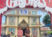 Di Nuansa Natal, Polres Samosir Perketat Pengamanan Ibadah Minggu di Gereja