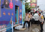 Kapolres Humbahas Cek Kesiapan Pos PAM Operasi LILIN TOBA 2024