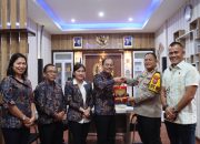 Kapolres Terima Kunjungan Silaturahmi Ketua Bawaslu Kabupaten Humbahas