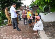 Bupati Humbahas Tinjau Penataan Lingkungan di Desa Simamora, Kecamatan Baktiraja