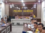 Polres Samosir Gelar Anev Kamtibmas 2024: Fokus Penyelesaian Kasus dan Antisipasi Kejahatan