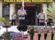 Polres Humbahas Gelar Operasi Keselamatan Toba 2025, Upaya Tekan Angka Kecelakaan di Sumut