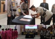 Kapolres Humbahas Pimpin Sertijab Pejabat Utama, Wujud Dinamika Organisasi Polri