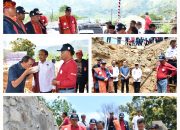 Peletakan Batu Pertama Pembangunan Salib Suci “Silang Hangoluan” di Samosir