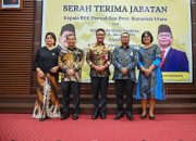 Bupati Humbahas Hadiri Serah Terima Jabatan Ketua BPK RI Perwakilan Sumut