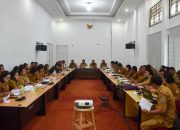 Pemkab Humbahas Gelar Rapat Koordinasi, Fokus Tingkatkan Kebersihan Wilayah