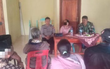 Bhabinkamtibmas Mediasi Sengketa Tanah Warisan di Desa Maduma, Perdamaian Keluarga Akhirnya Terwujud