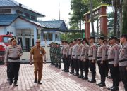 Polres Humbang Hasundutan Gelar Apel Operasi Ketupat Toba 2025 untuk Pengamanan Mudik dan Idul Fitri