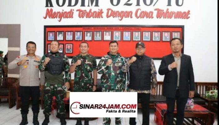 Bupati Taput Sambut Kunjungan Pangkogabwilhan I di Makodim 0210/TU