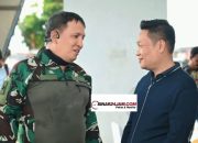 Bupati Humbahas Dr. Oloan P. Nababan Sambut Pangkogabwilhan I Letjen TNI Kunto Arief Wibowo di Balige