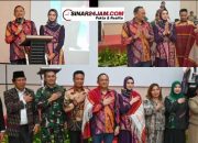 Bupati Humbahas Hadiri Malam Pelepasan Tugas Kapolres Humbahas