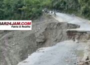 Jalan Ringroad Samosir Putus Total, Wisatawan Dan Warga Terdampak