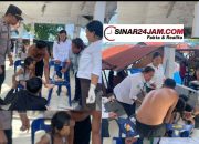 Sigap dan Humanis, Pos Yan Parbaba Polres Samosir Jadi Garda Terdepan Lindungi Wisatawan Di Pantai Pasir Putih