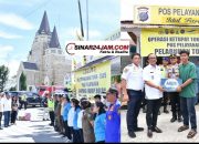 Wabup Samosir Pastikan Kesiapan Petugas Pos Pelayanan Idul Fitri 2025, Berikan Bingkisan Sebagai Apresiasi