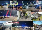 Polres Samosir Gelar Patroli Hingga Dini Hari, Perayaan Minggu Palma Berjalan Aman dan Khidmat