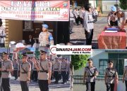 Penuh Kehangatan dan Semangat Baru, Polres Samosir Gelar Sertijab Pimpinan Kunci