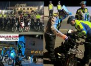 Polres Samosir Amankan 12 Motor Pelanggar dalam Blue Light Patrol, Wujud Komitmen Tingkatkan Keselamatan Berlalu Lintas