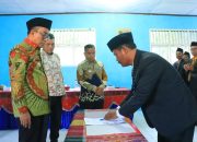 Dikukuhkan Wakil Bupati Samosir, 132 Orang Anggota BPD se-Kecamatan Pangururan Resmi Mendapatkan Perpanjangan Masa Jabatan