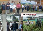 Polres Samosir Tunjukkan Komitmen Jaga Netralitas dan Keamanan dalam Proses Constatering di Desa Pardugul