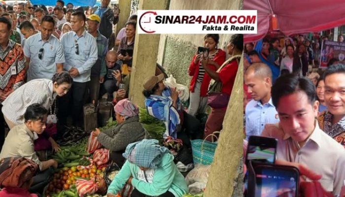 Wapres Gibran “Maronan” di Doloksanggul, Belanja Sayur Sambil Ngobrol Akrab dengan Pedagang