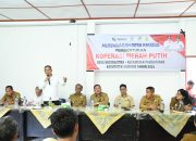 Wakil Bupati Samosir Bersama Sekretaris Deputi Kementerian Koperasi RI Monitoring Pembentukan Koperasi Merah Putih.