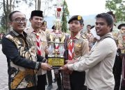 WAKIL BUPATI SAMOSIR HARAPKAN PRAMUKA MEMILIKI SIKAP YANG TANGGUH DAN BERBUDAYA