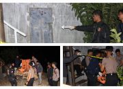 Sat Reskrim Polres Samosir Lakukan Olah TKP Penemuan Mayat Wanita di Dalam Tugu Terbengkalai