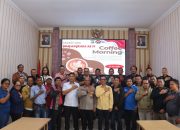 Memperingati HUT Bhayangkara ke-79, Polres Humbahas Gelar Coffee Morning Bersama Insan Pers