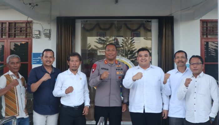 Kapolres dan DPRD Humbahas Kunjungi Kantor BPN, Kompak Dukung Pemetaan Lengkap Tanah