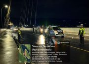 Masih Ditemukan Kendaraan Knalpot Blong saat Patroli Presisi Malam Minggu Polres Samosir