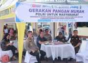 Wakapolres Samosir Bersama Forkopimda Ikuti Zoom Meeting Kick Off Gerakan Pangan Murah Polri