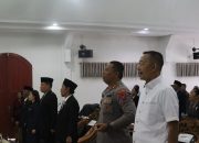 Rapat Paripurna DPRD Humbahas Serentak Dengarkan Pidato Kenegaraan Presiden Prabowo