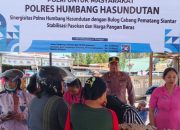 Gerakan Pangan Murah Polres Humbahas, Stok Ludes Diserbu Warga dalam Dua Jam