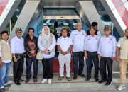 Wamentan Sudaryono dan Ketum TMI Don Muzakir Disambut Meriah oleh DPD TMI Humbahas di Bandara Silangit