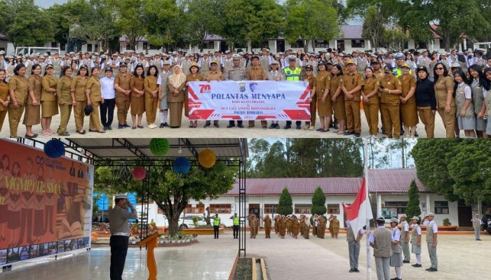 Polantas Menyapa Pelajar Humbang Hasundutan, Satlantas Gelar Police Go To School di Dua SMA