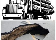 Diduga Karena Truk Over Tonase, Jalan Pangururan–Simanindo Roboh! Warga: “Truk Kayu Balok Tanpa Nopol Berkeliaran Bebas!”