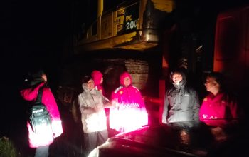 Langsung Gerak Cepat, Polres dan Pemkab Humbahas Tangani Longsor di Wilayah Pakkat