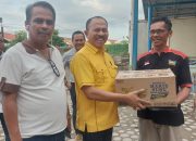 Dr. Maruli Siahaan Salurkan Bantuan untuk Korban Banjir di Kelurahan Cinta Damai, Medan Helvetia