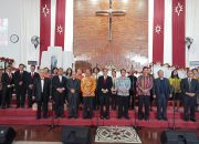 Maruli Siahaan hadiri pagelaran koor pria Maranatha GKPI Medan, sampaikan pesan damai dan kasih Natal