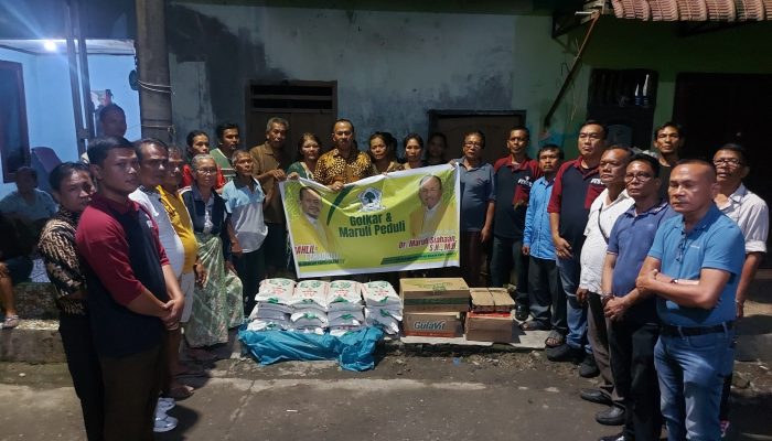 Maruli Siahaan Salurkan Bantuan kepada Warga Terdampak Banjir di Medan Labuhan