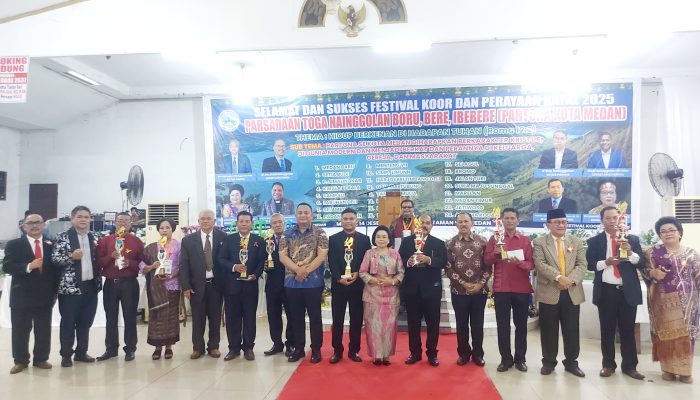 Maruli Siahaan Hadiri Perayaan Natal Partona -Nainggolan – Kota Medan