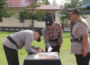 Empat Pejabat Utama Polres Humbahas Resmi Diganti, Kapolres Humbahas Pimpin Sertijab