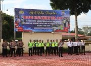 Polres Humbang Hasundutan Gelar Apel Operasi Keselamatan Toba 2026