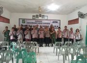 Kapolsek Bangun Hadiri Rapat Harungguan di Kantor Camat Gunung Malela