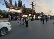 Dukung Operasi Keselamatan Toba 2026, Polres Humbahas Intensifkan Strong Point Pagi