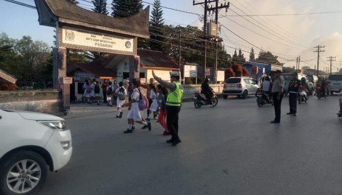 Dukung Operasi Keselamatan Toba 2026, Polres Humbahas Intensifkan Strong Point Pagi