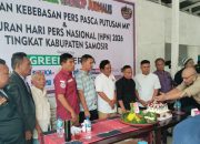 HPN 2026 Samosir: Aparat Penegak Hukum, Pemkab, TNI, Lapas dan Bawaslu Kompak Perkuat Sinergi dengan Pers