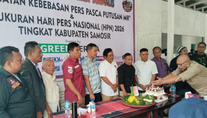 HPN 2026 Samosir: Aparat Penegak Hukum, Pemkab, TNI, Lapas dan Bawaslu Kompak Perkuat Sinergi dengan Pers